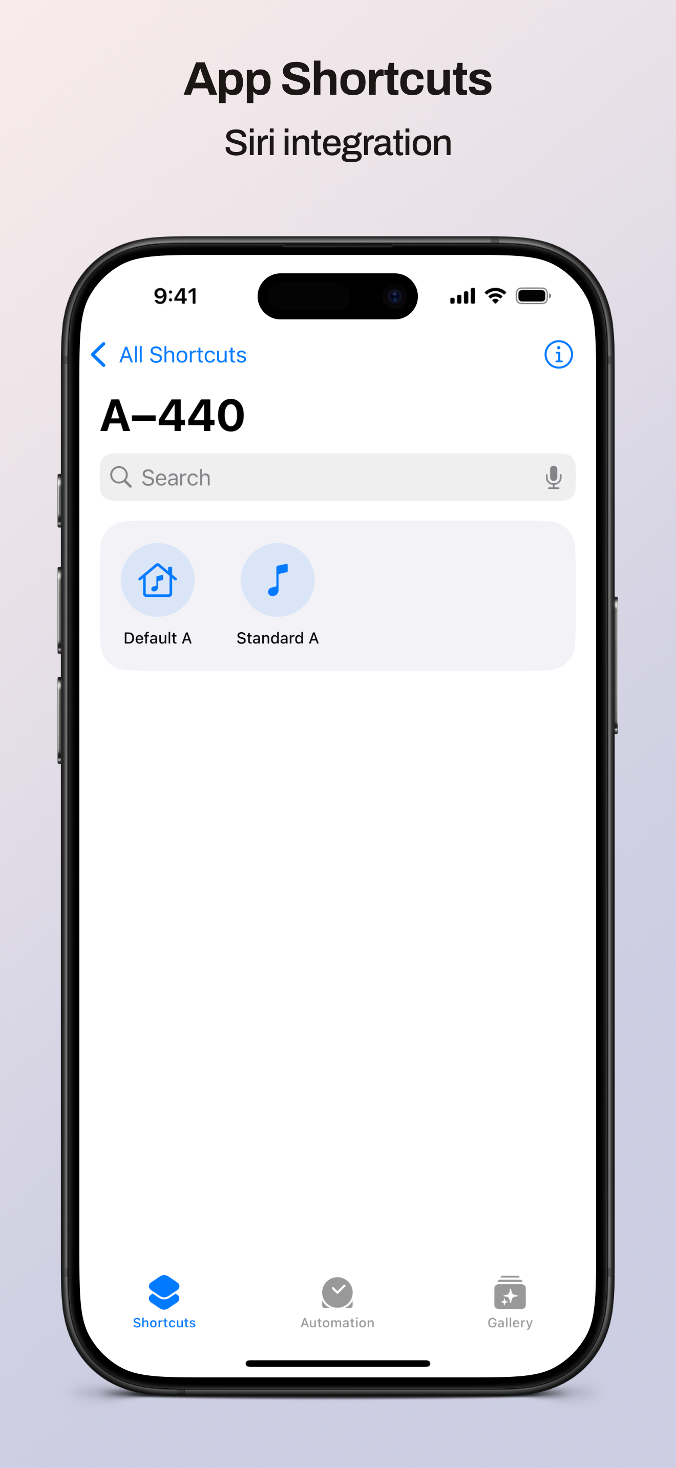 Siri integration